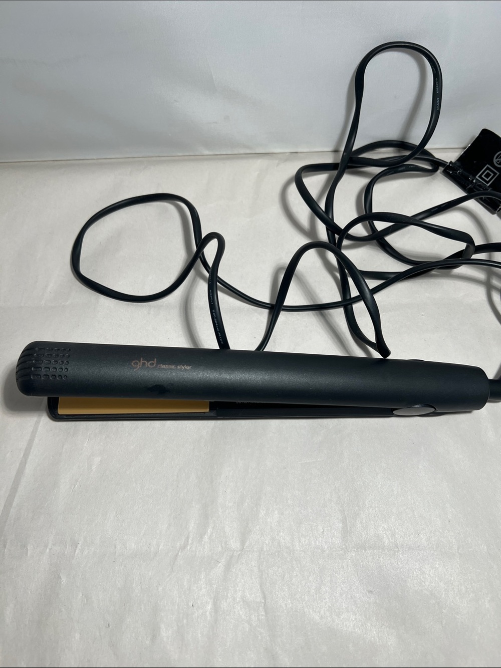 ghd Black and Gold Classic Hair Straightener Styler